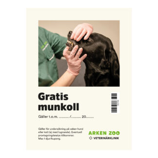 Arken Zoo Rabattkort - Munkontroll