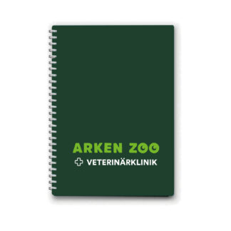 Arken Zoo veterinärklinik spiralblock A5 10-pack